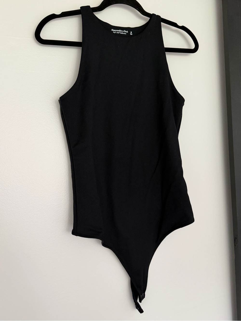Abercrombie black high neck tank top bodysuit